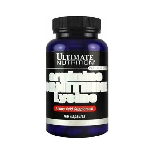 Аминокомплекс для спорта Ultimate Nutrition Arginine Ornithine Lysine 100 Caps Аминокомплекс для спорта Ultimate Nutrition Arginine Ornithine Lysine 100 Caps