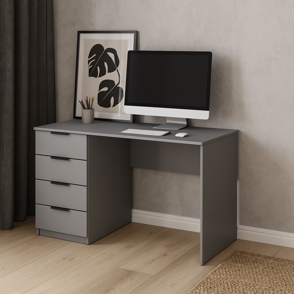 Стол письменный СП2 4Я SENAM 750х1100х600 мм ДСП Серая мышка