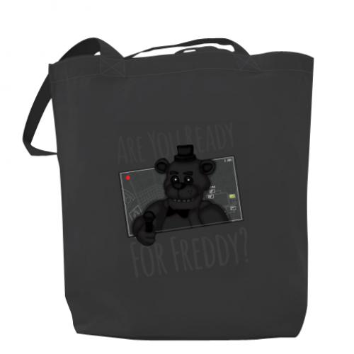 Шоппер Five Nights at Freddy's 1 37х41 см Темно-серый (3644578-28-99742)