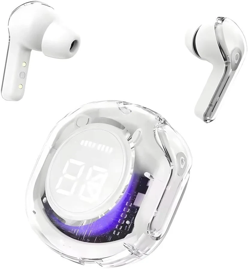 Наушники TWS Ultrapods Pro Bluetooth 5.3 с шумопоглощением и дисплеем Белый (MX-00008865E)