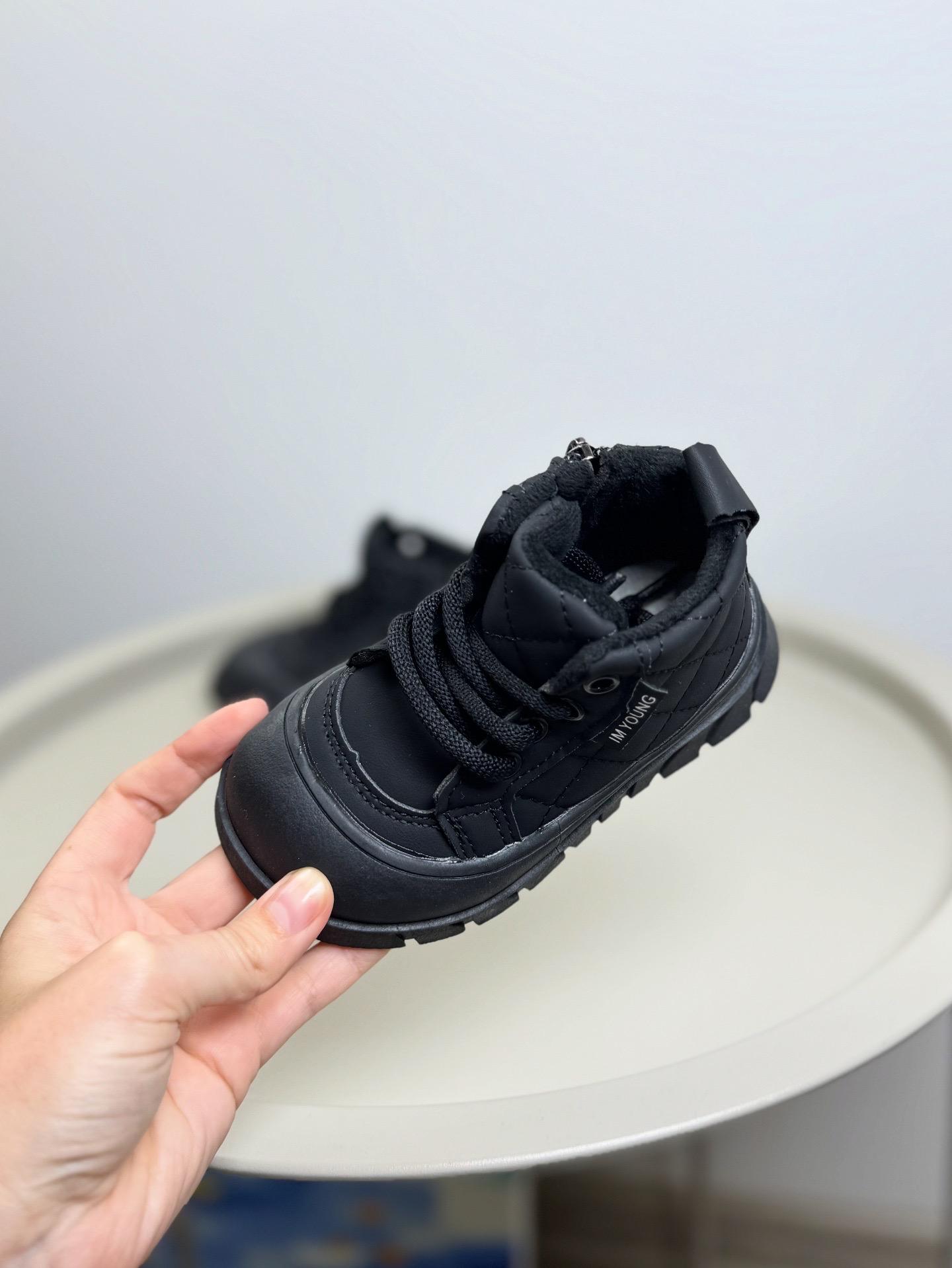 Черевики дитячі осінні 1595 р. 21 Чорний (30357436) - фото 4