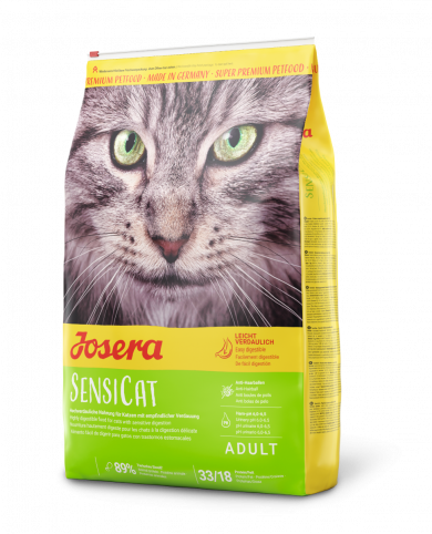 Корм сухой Josera SensiCat Утка/индейка для кошек с чувствительным пищеварением 2 кг