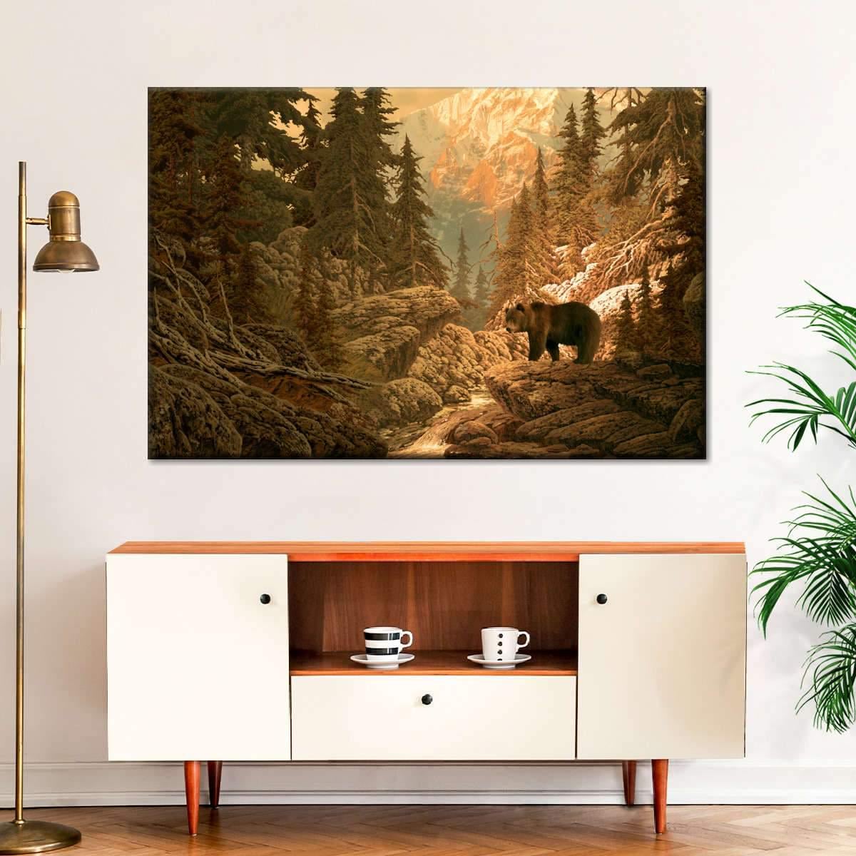 Картина KIL Art Король леса 81x54 см (22)