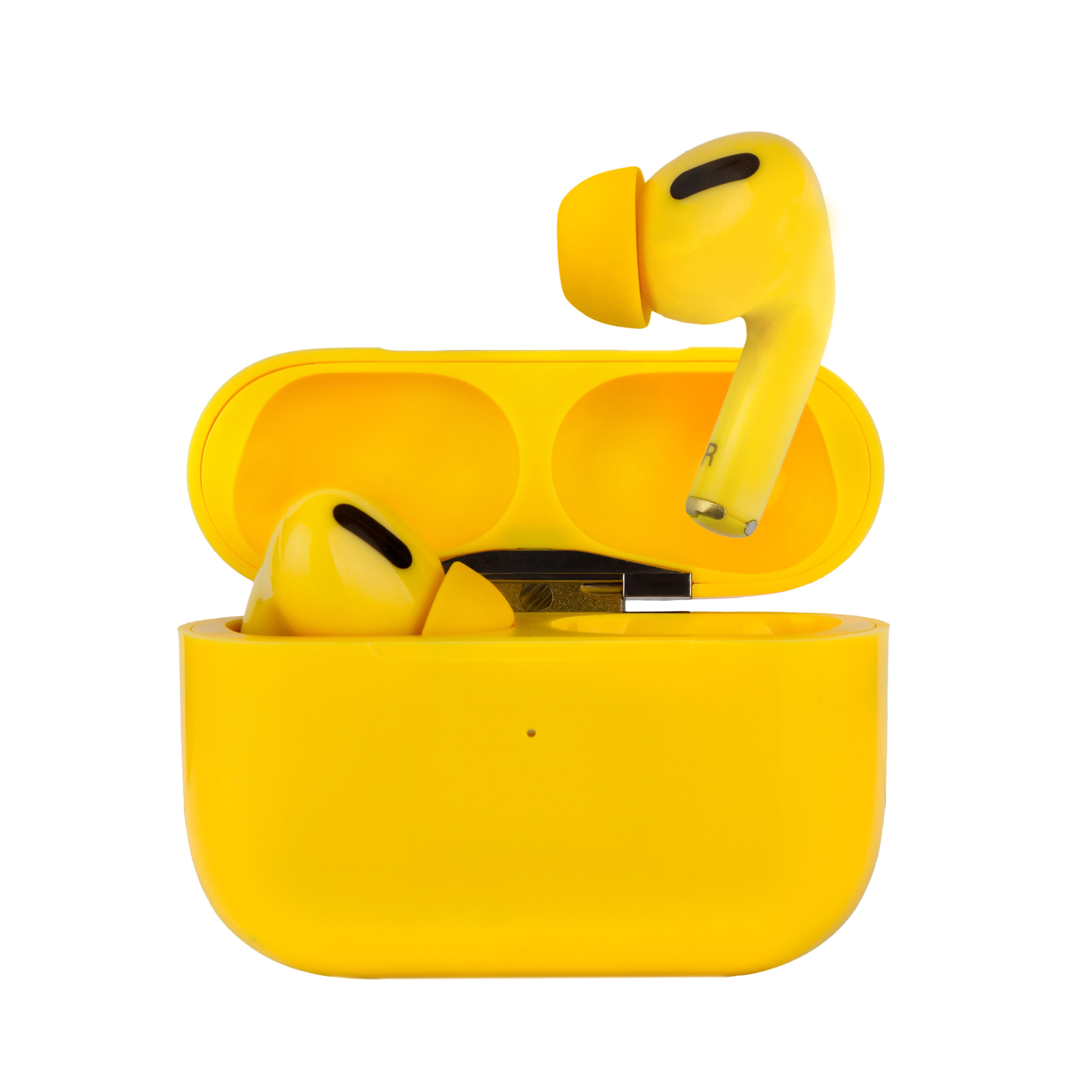 Наушники беспроводные TWS Aura i1 Pro Pods Yellow (nbtwsai1ppy)