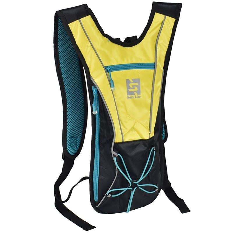 Спортивный рюкзак SEMI LINE 9 л Black/Yellow (DAS303088)