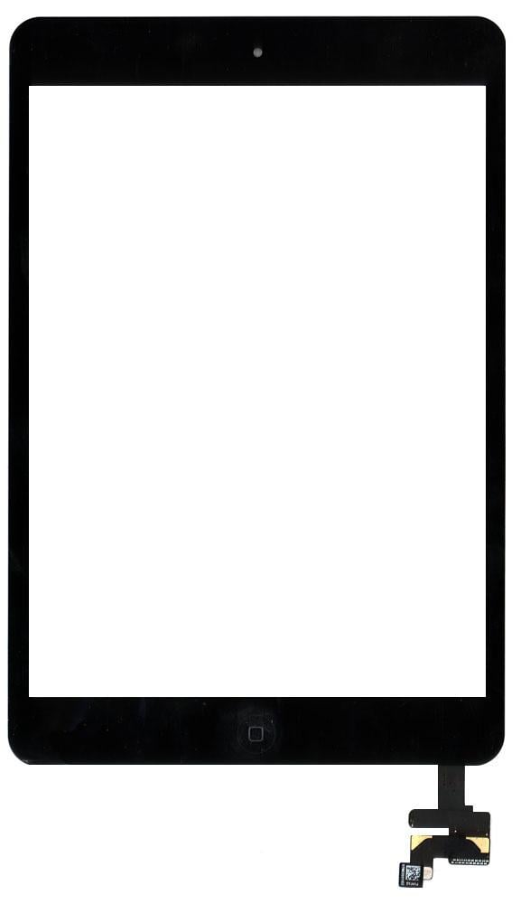 Тачскрин для планшета Apple iPad mini stiker/IC с кнопкой Home Черный