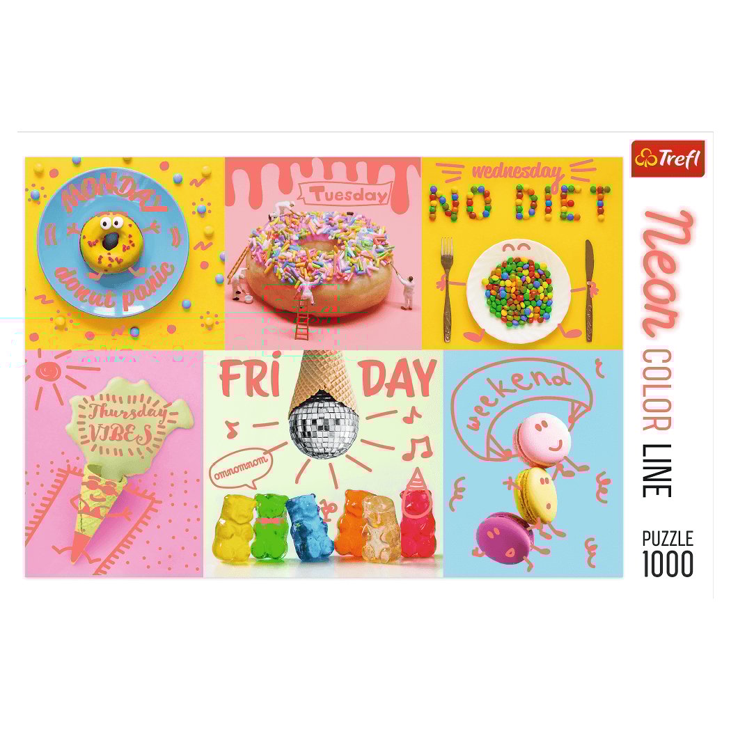 Пазл Trefl Солодкий тиждень 1000 елементів