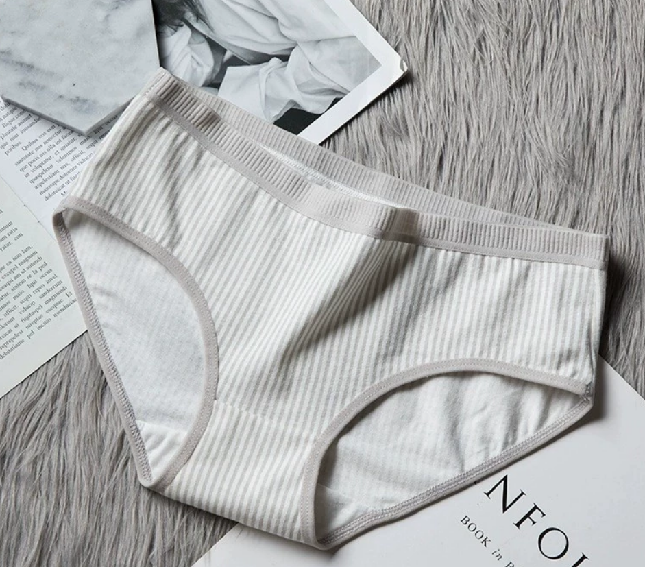 Трусы-слипы женские хлопковые XL Серый (23-32-1596-С-XL)