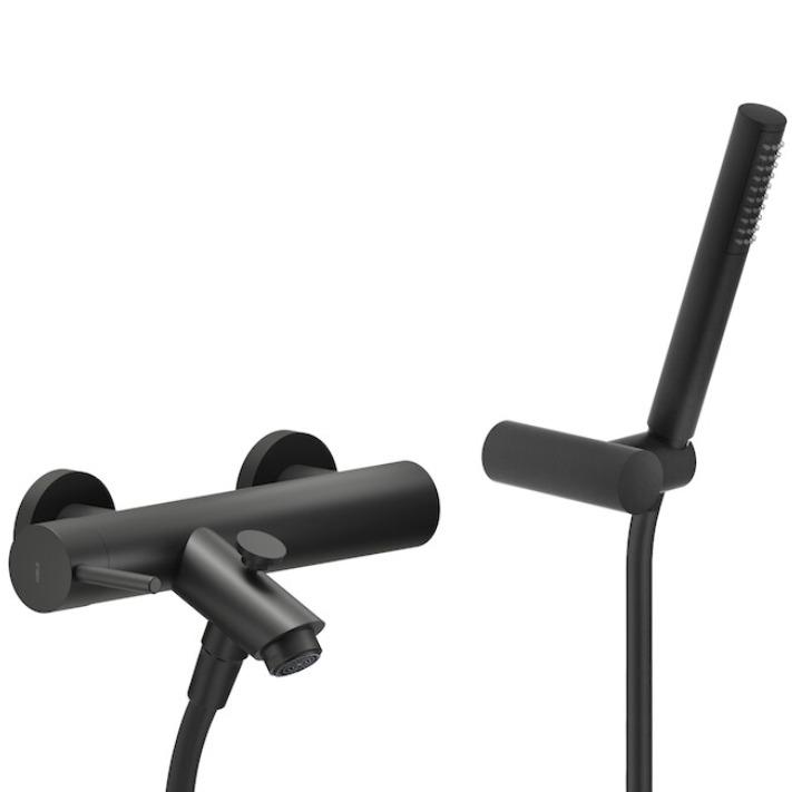 Смеситель для ванны Nobili Live LV00110BM однорычажный Черный (183305)