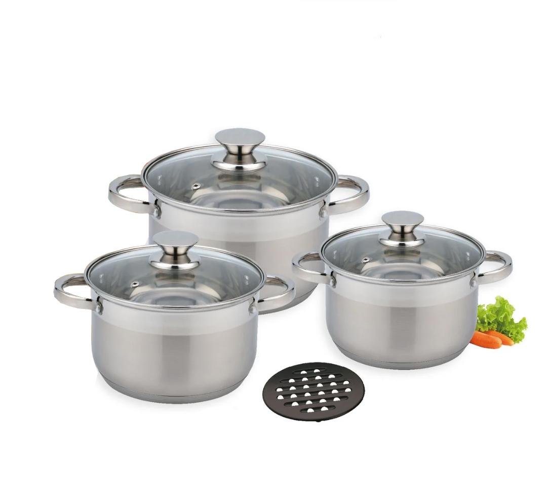 Набір каструль Benson BN-242 7 предметів (15467576)