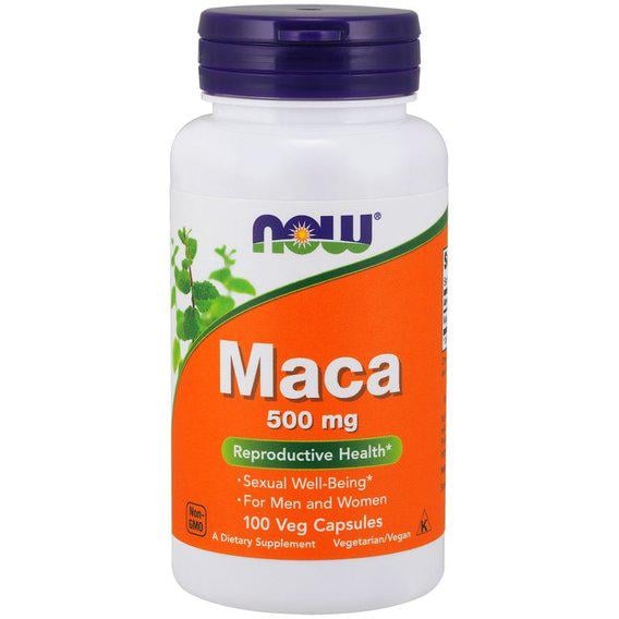 Мака NOW Foods Maca 500 мг 100 Veg Caps