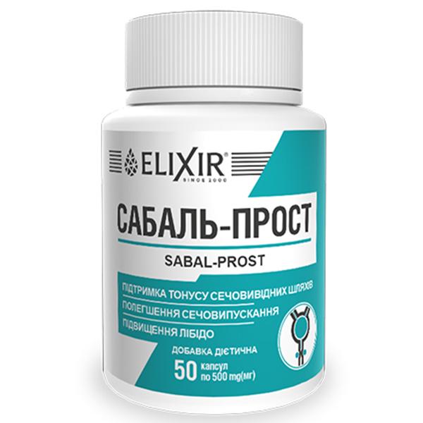 Урологический препарат Elixir Sabal-Prost 50 капс. (000025513)