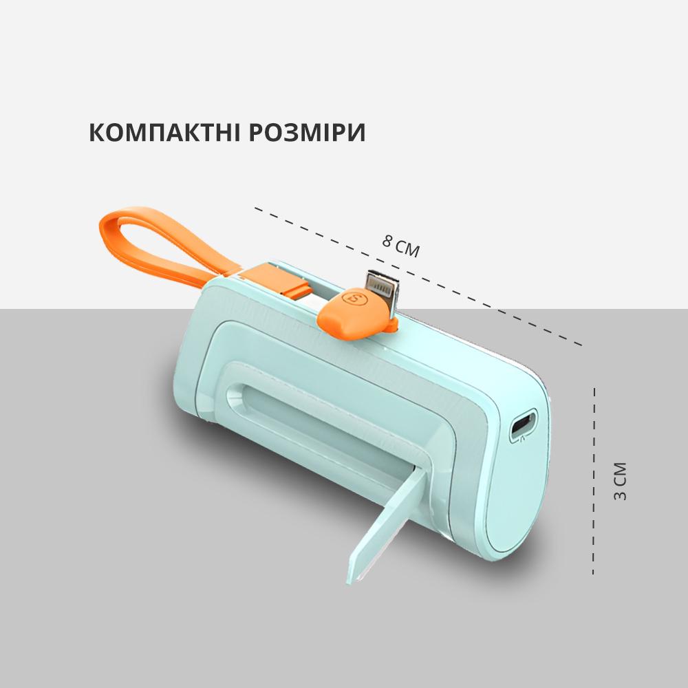 Повербанк Mini Tube LTT 5000 мАч - фото 4