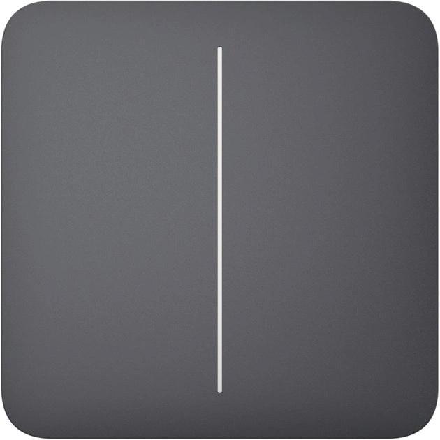 Кнопка двухклавишного выключателя Ajax SoloButton/55 Graphite кнопка (00000055966)