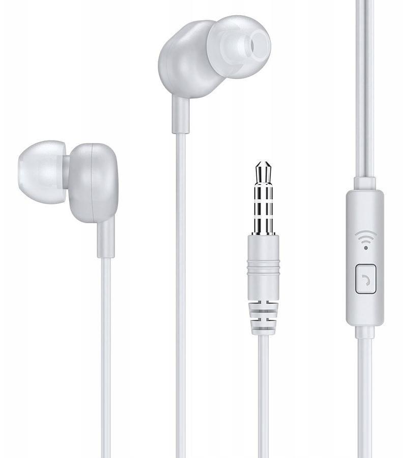 Наушники Remax Wired Earphone RW-105 HD Mic White