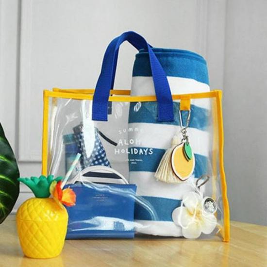 Пляжна сумка Aloha Holidays 35x27x14 Transparent (128457) - фото 4 Пляжна сумка Aloha Holidays 35x27x14 Transparent (128457) - фото 4