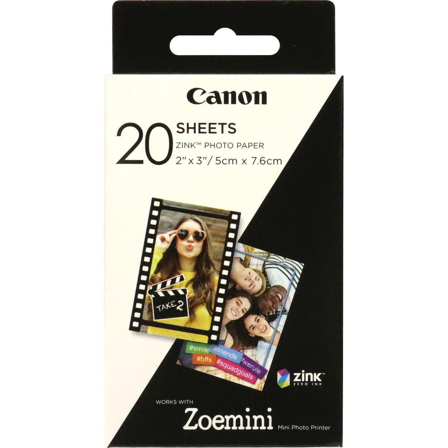 Фотопапір Canon ZINK 2x3 ZP 2030 для Canon Zoemini (3214C002)