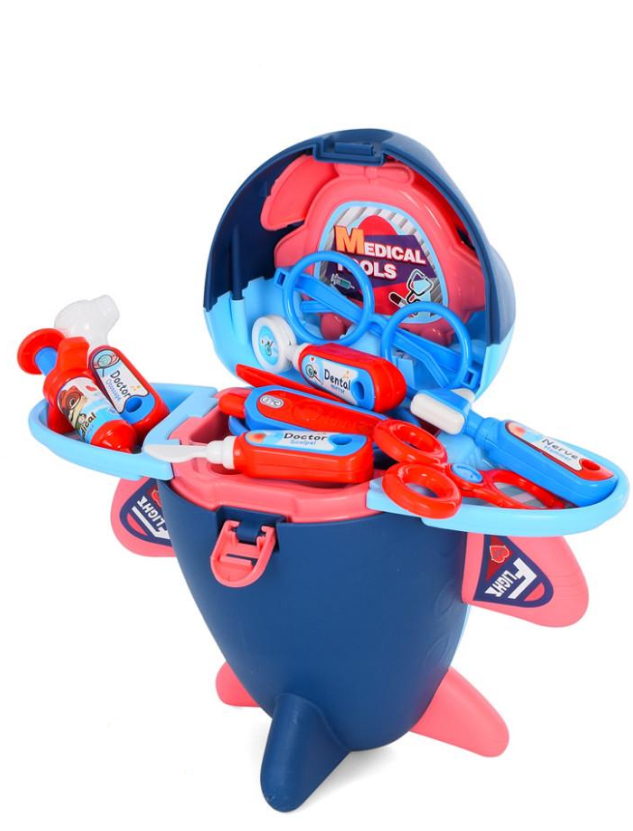 Набор врача Bambi Самолет и стол Синий (IG-173-N-122)