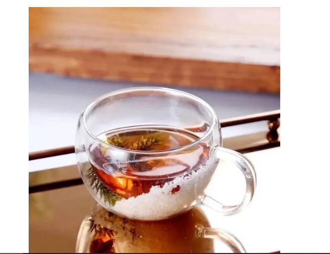 Чашка Kamille Сніг з ялинкою з подвійним дном з боросилікатного скла 300 мл (21200693) - фото 3 Чашка Kamille Сніг з ялинкою з подвійним дном з боросилікатного скла 300 мл (21200693) - фото 3