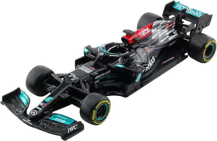 Колекційна модель Bburago Mercedes-AMG W12-77 із металу масштаб 1:43 - фото 3