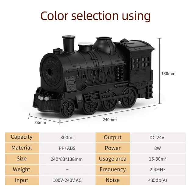 Увлажнитель воздуха Паровой поезд для ароматерапии 300 мл - фото 5 Увлажнитель воздуха Паровой поезд для ароматерапии 300 мл - фото 5