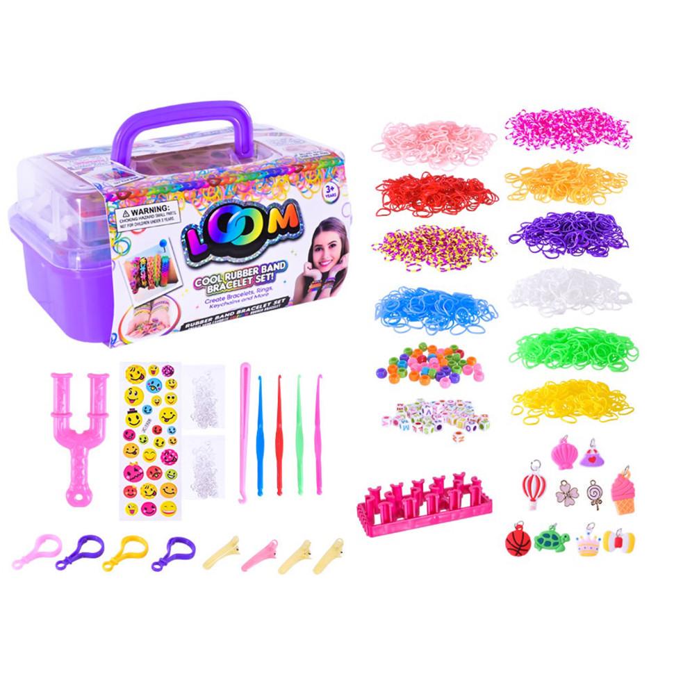 Набір бісеру для виготовлення креативних аксесуарів 16204 Violet