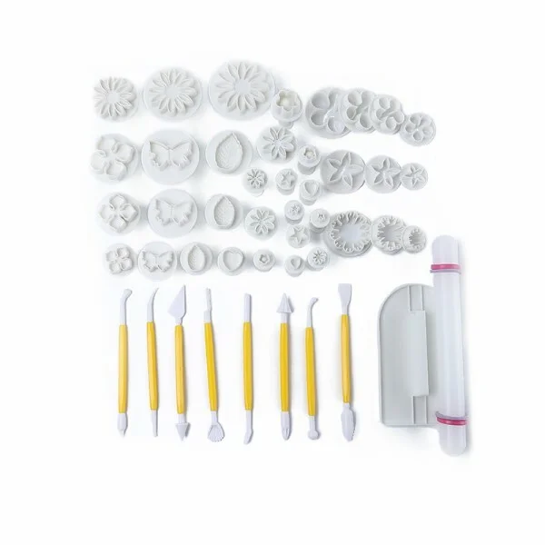 Набір кондитерський вирубки та плунжери 46 пр. (D00486) - фото 4 Набір кондитерський вирубки та плунжери 46 пр. (D00486) - фото 4