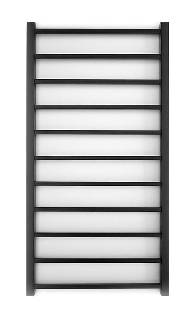 Полотенцесушитель S-Mix Flat 800х530 мм Черный (1150324391)