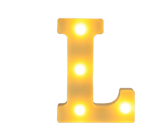 Літера led об'ємна L маленька 16x12 см Білий (553098) - фото 3 Літера led об'ємна L маленька 16x12 см Білий (553098) - фото 3