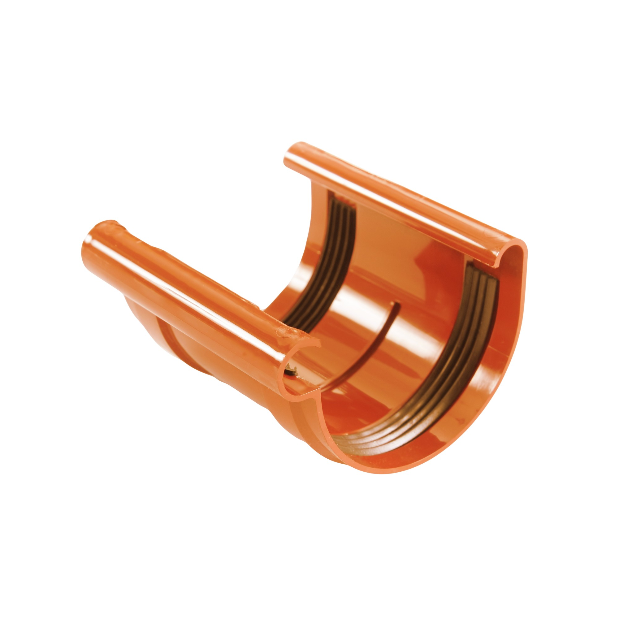 Соединитель желоба PROFIL 90 система Кирпичный Соединитель желоба PROFIL 90 система Кирпичный