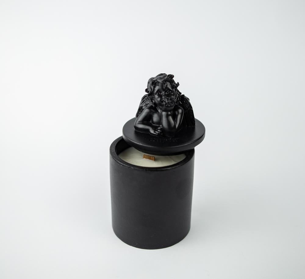 Аромасвечка Гранд Презент Cupid Santal edt 100% wood wax 165 г Black (nac 1036bl)