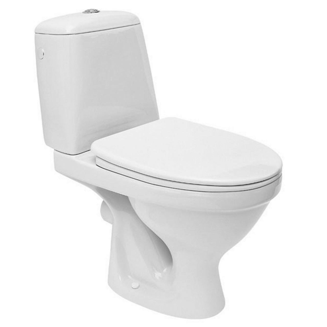 Компакт Cersanit 799 ЭKO SIMPLEON 010 3/6 с крышкой дюропласт (2384860172)