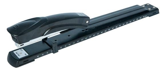 Степлер Buromax подовжений №24, 26 20 арк. Чорний (BM.4252)