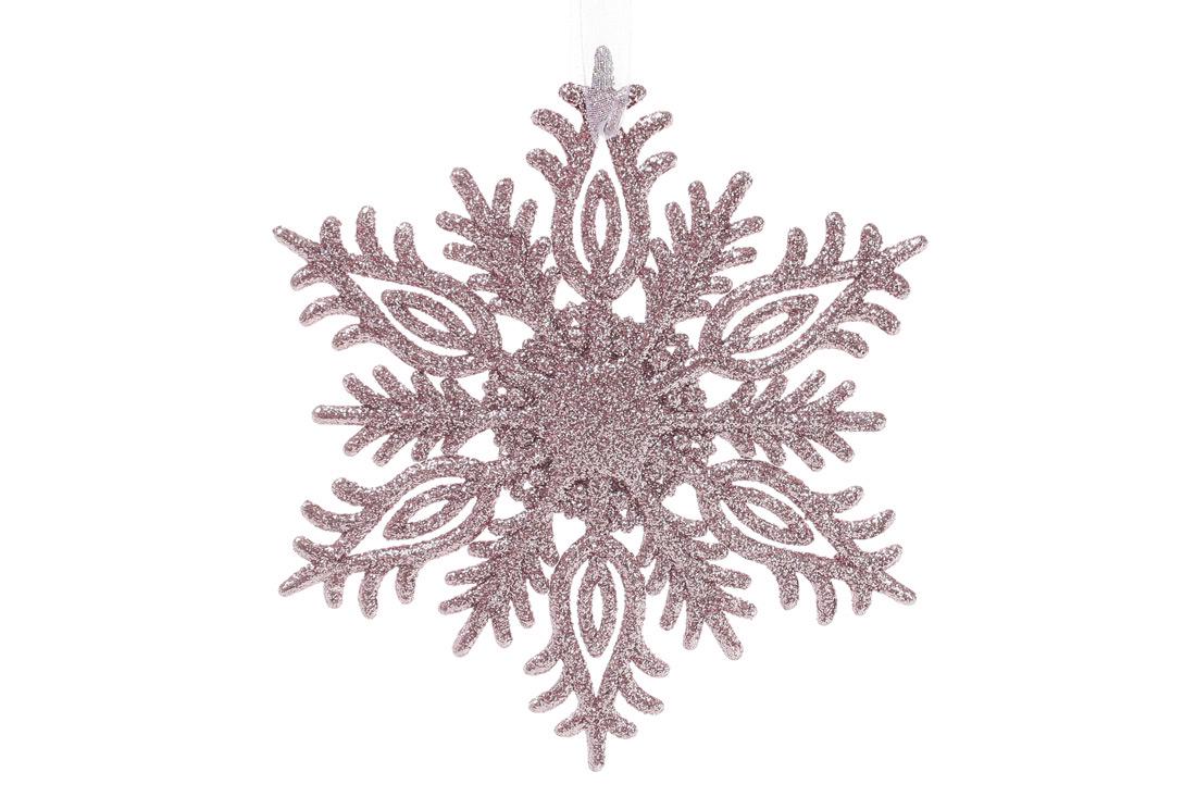 Новогодняя подвеска BonaDi Снежинка 15 см (788-448)