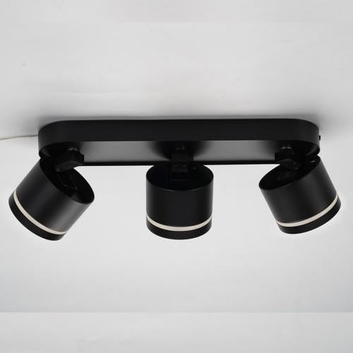 Светильник накладной поворотный ARDERO ML418-3 под лампу Черный (22901441) - фото 2 Светильник накладной поворотный ARDERO ML418-3 под лампу Черный (22901441) - фото 2