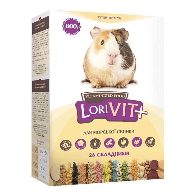 Корм для морских свинок Лоривит+ 1 кг (1820278894)