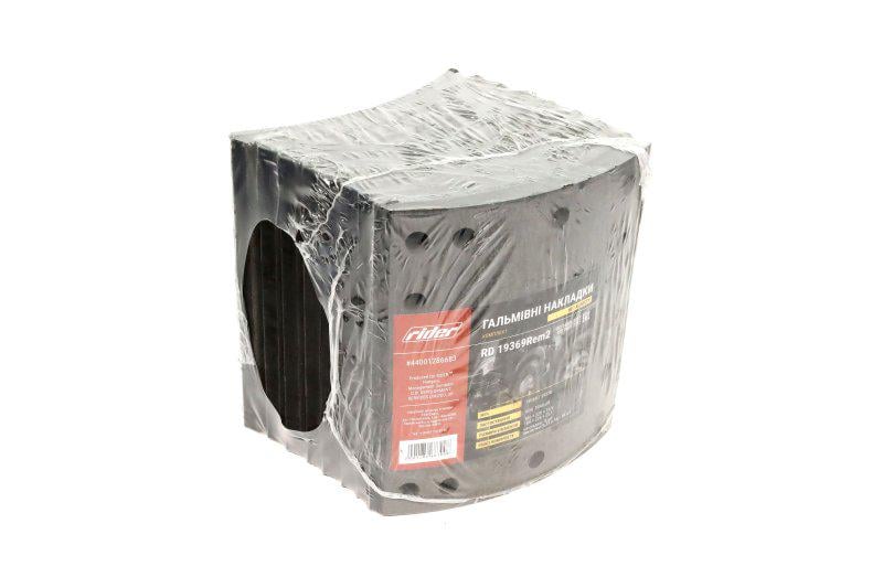 Комплект накладок тормозов на ось Rider RD19369Rem2 ror trailor