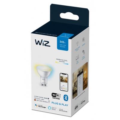 Світлодіодна лампа WiZ Wi-Fi GU10 4,7W 400Lm 2700-6500K (929002448302) - фото 7