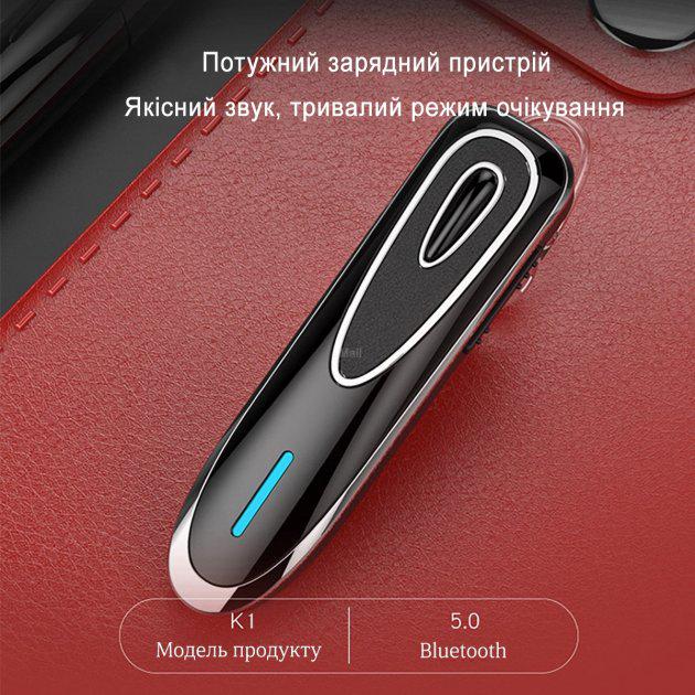 Гарнитура Bluetooth New Bee K-1 чорний (11335753) - фото 8