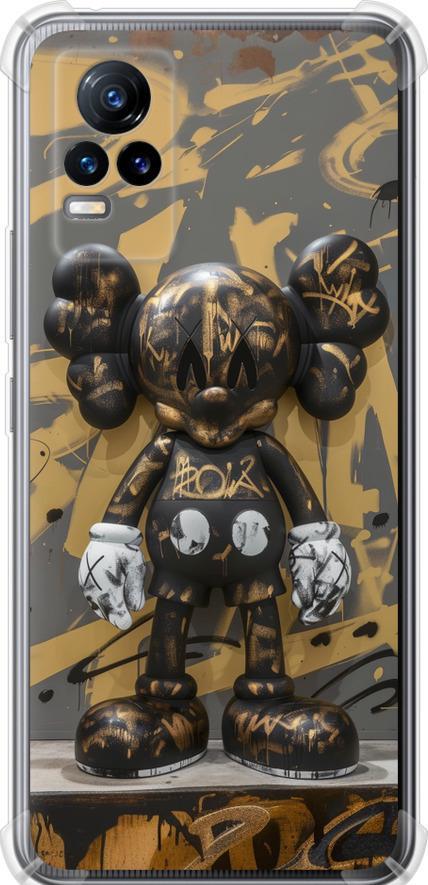 Чехол на Vivo V21E Bronze kaws (6097sp-2375-42517)