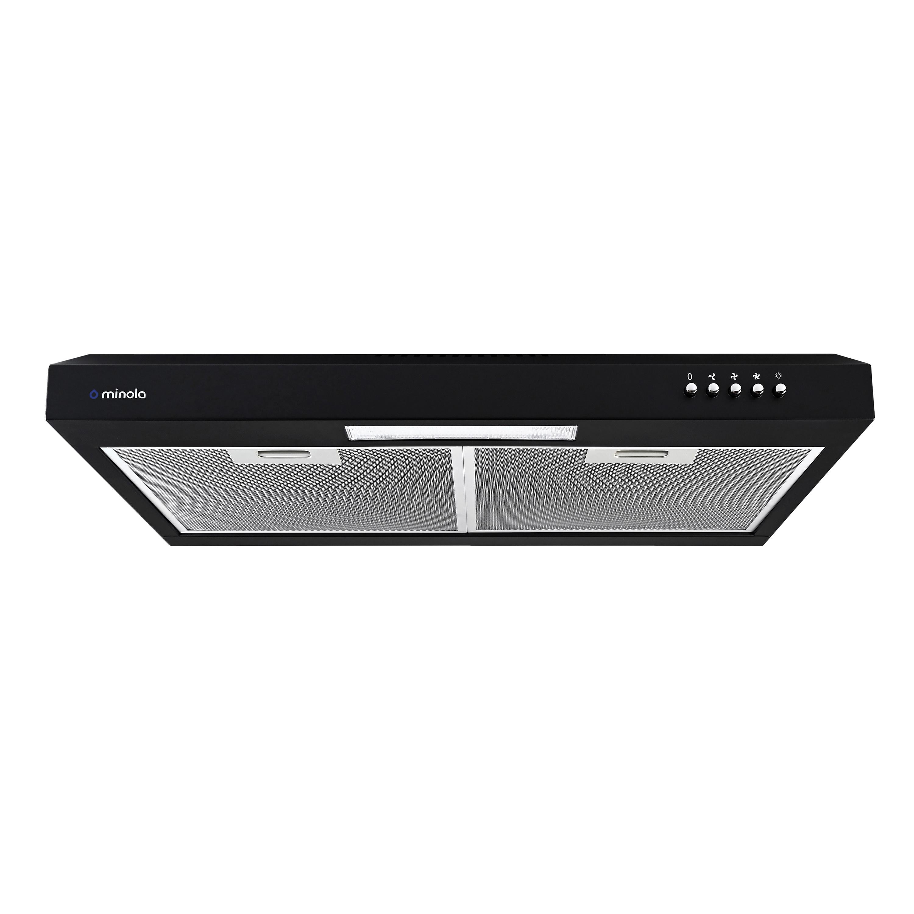 Вытяжка плоская Minola HPL 612 Black (5902767908498)