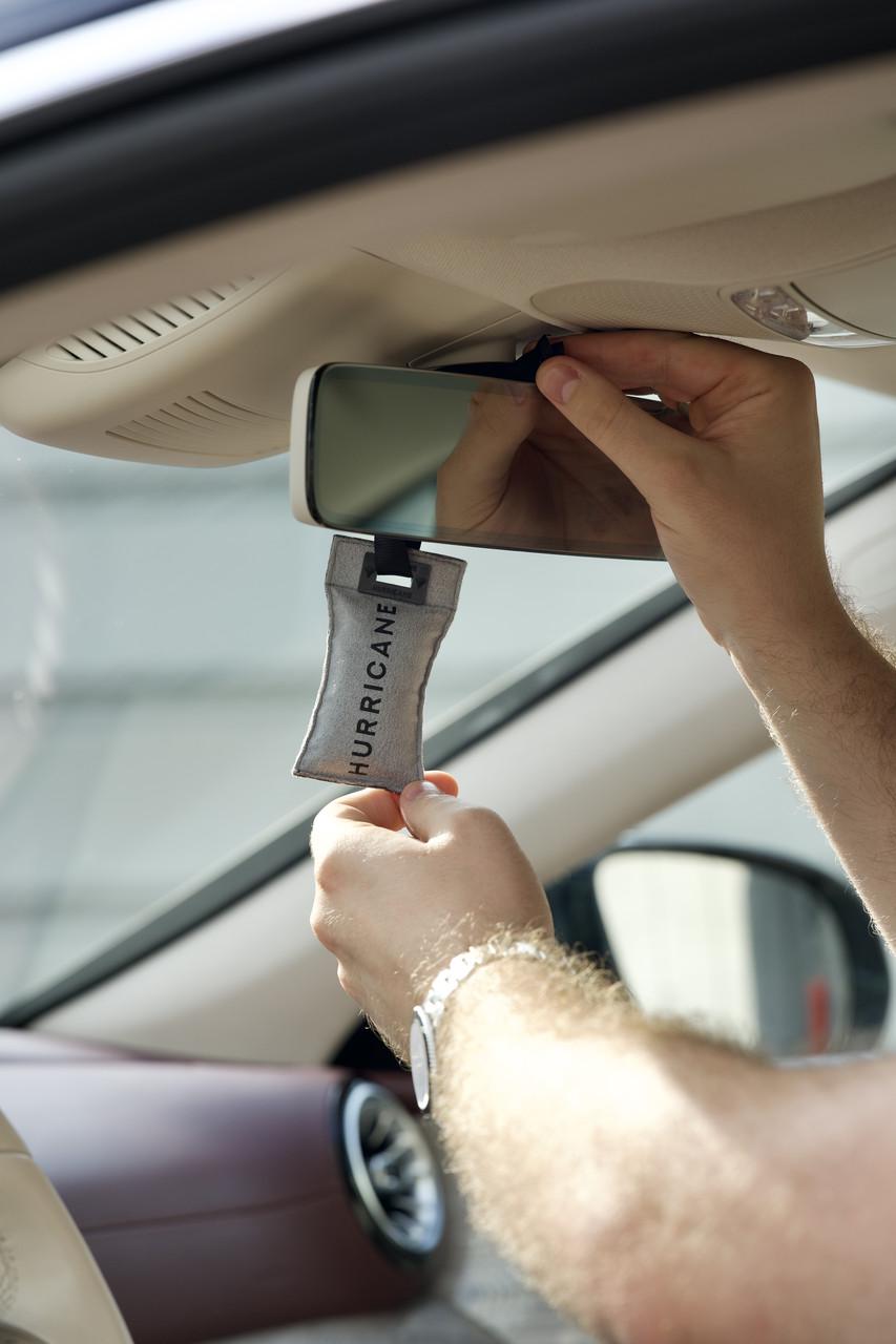 Автомобильный ароматизатор Hurricane GRAY MIRROR STANDART - фото 3