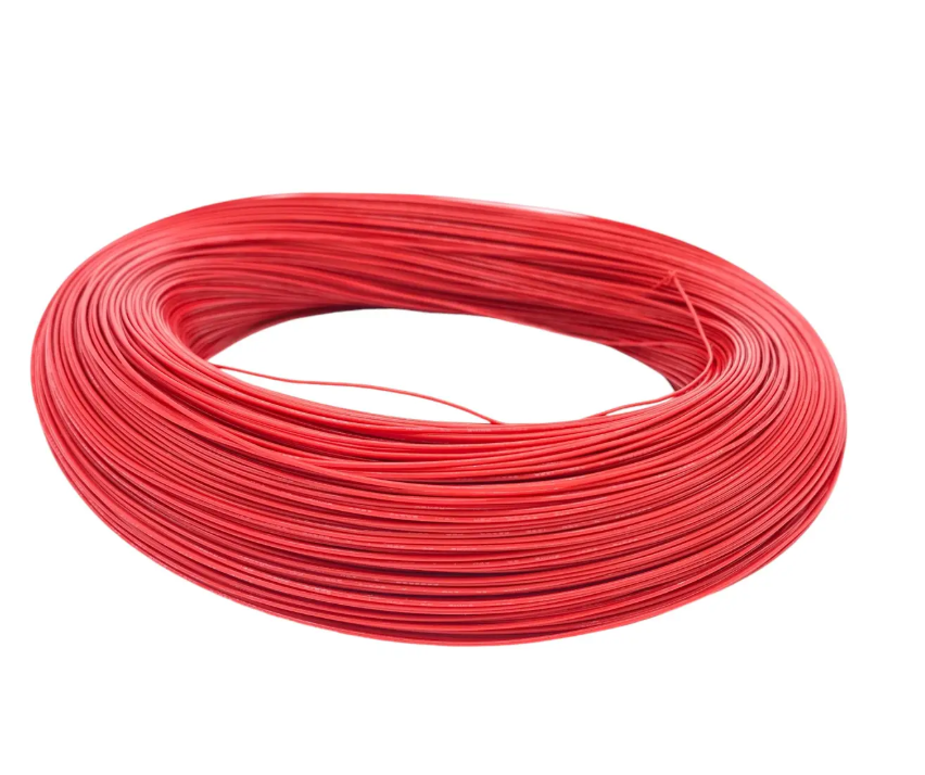 Кабель 28 AWG 1500 м силиконовый 0,08 мм2 медь оцинкованная силиконовая изоляция многожильный Красный