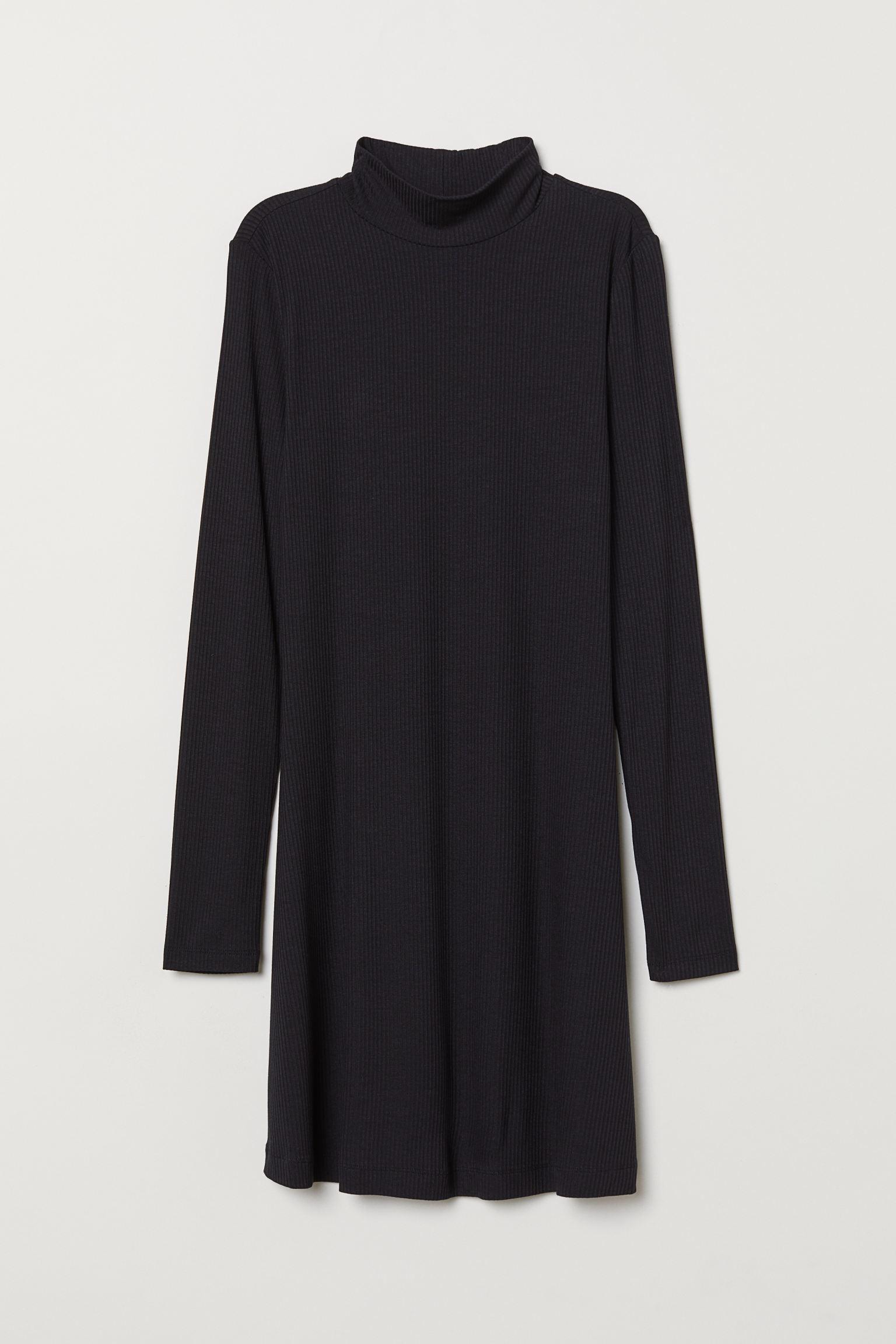 Платье H&M XXS Черный (0407444325)