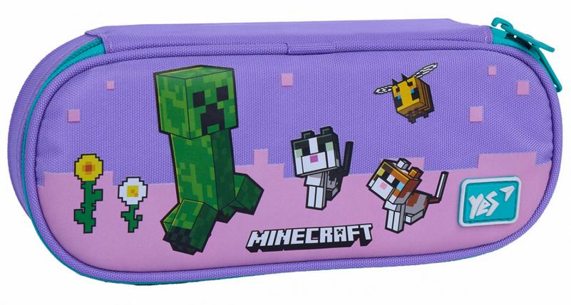 Пенал шкільний YES 533704 Minecraft Pinky