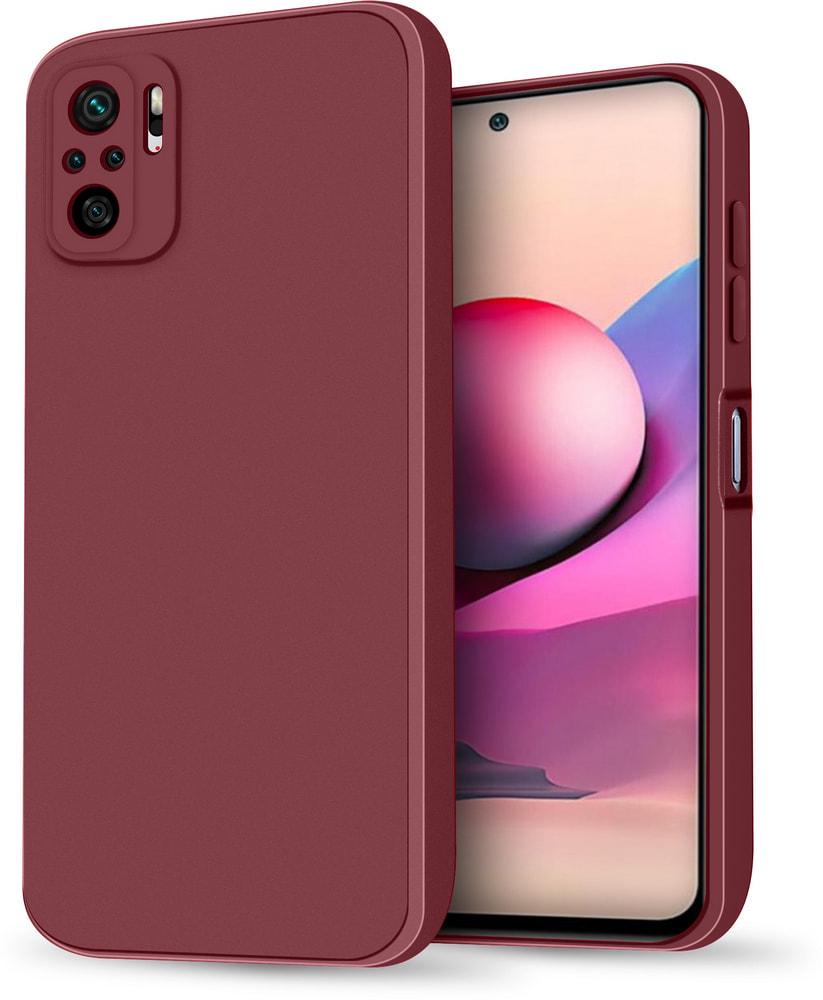 Силіконовий чохол HardCorner Xiaomi Redmi Note 10S (з мікрофіброю) Wine (34848-42) Силіконовий чохол HardCorner Xiaomi Redmi Note 10S (з мікрофіброю) Wine (34848-42)