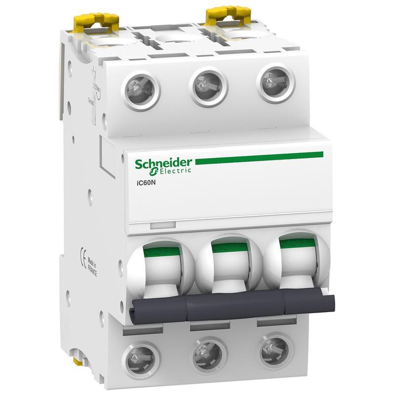 Автоматический выключатель Schneider Electric Acti9 iC60N 3P 13A 6кА C (A9F74313) - фото 1 Автоматический выключатель Schneider Electric Acti9 iC60N 3P 13A 6кА C (A9F74313) - фото 1
