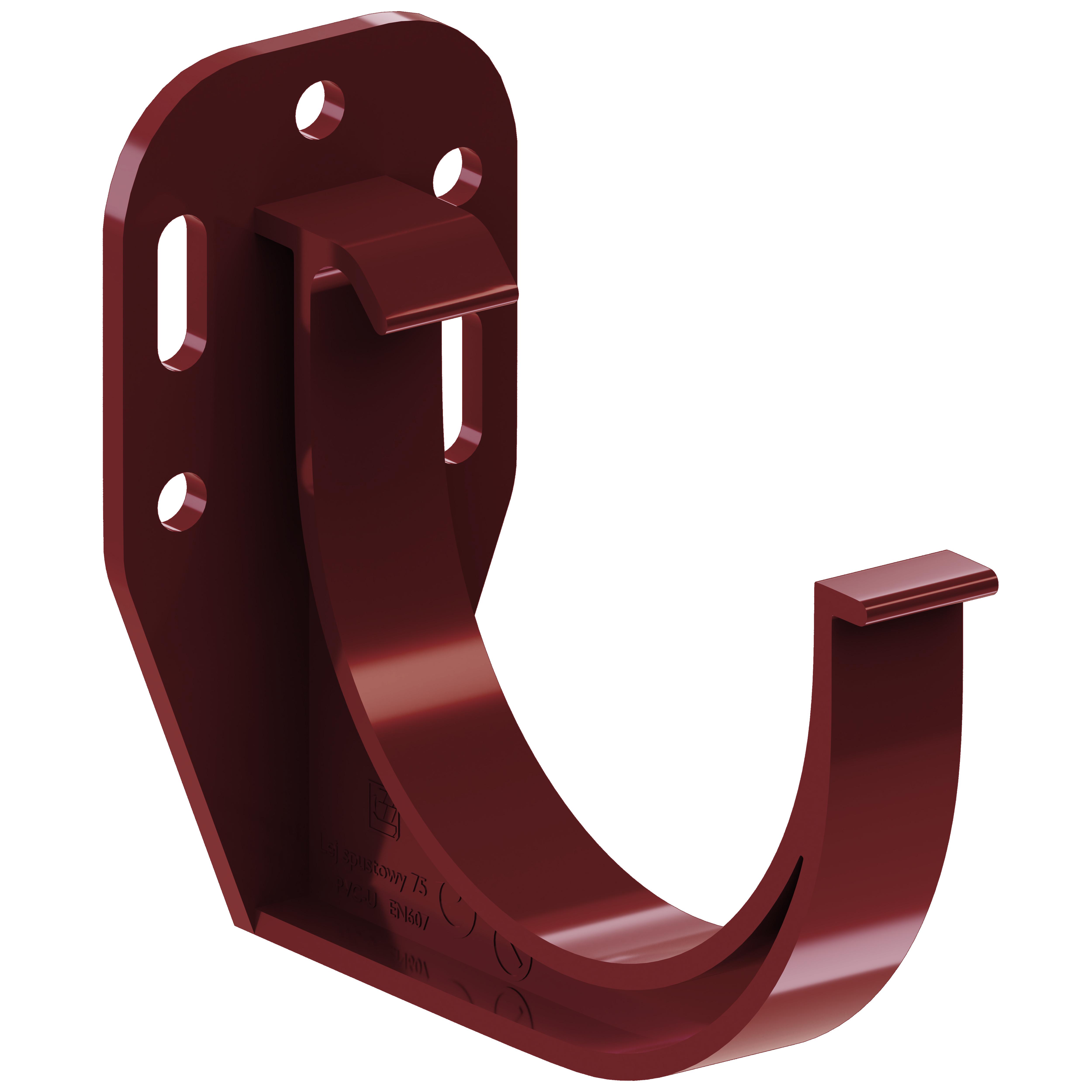 Кронштейн желоба KROP 130 мм Красный (2200) - фото 1 Кронштейн желоба KROP 130 мм Красный (2200) - фото 1