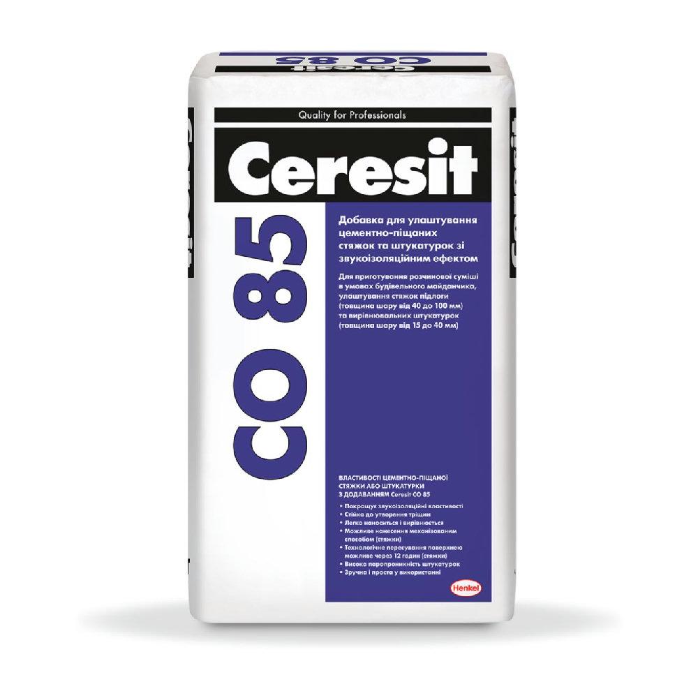 Ceresit CO 85/25 домішка для стяжки зі звукоізоляційним ефектом