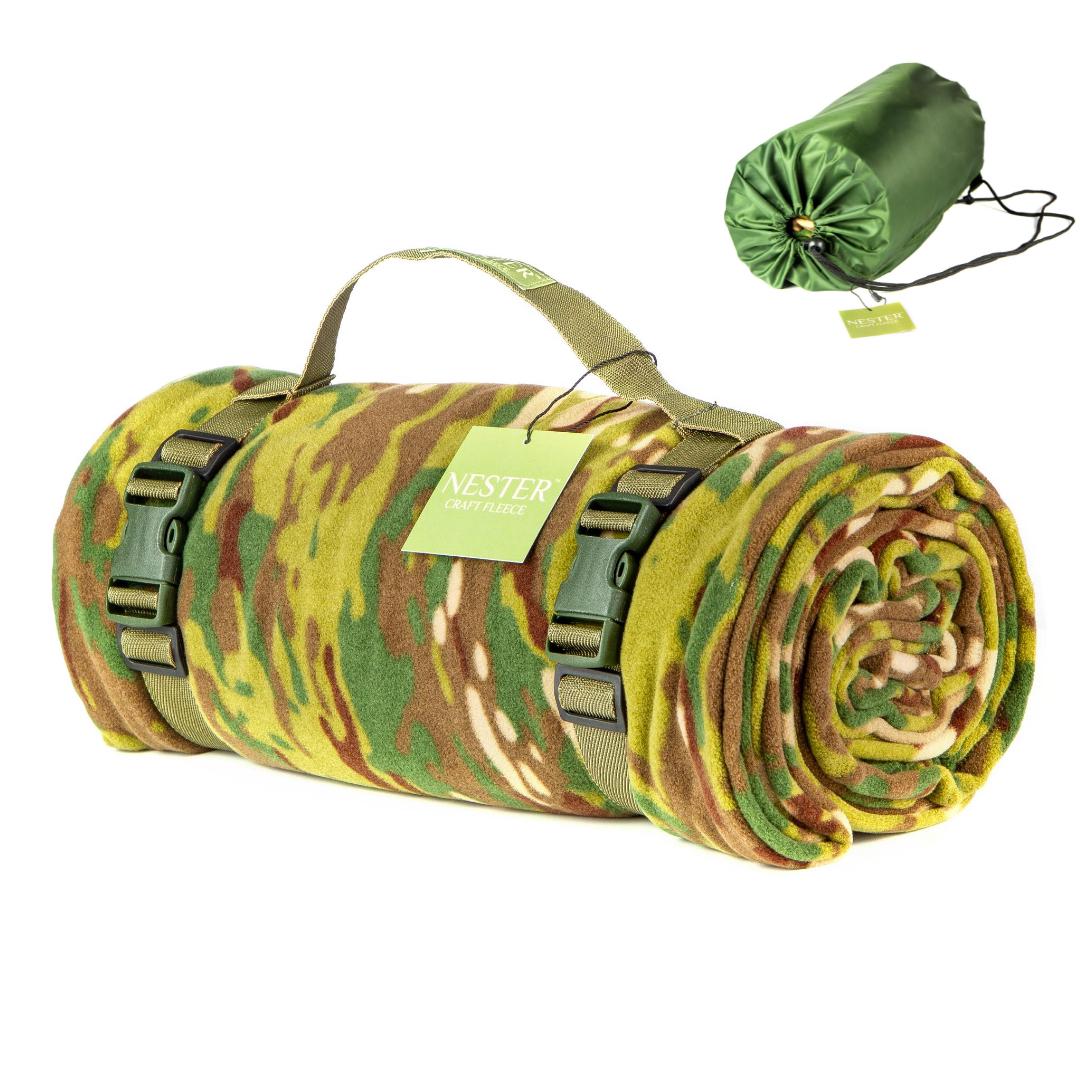 Одеяло с чехлом NESTER Multicam Case флис 150x180 см - фото 3